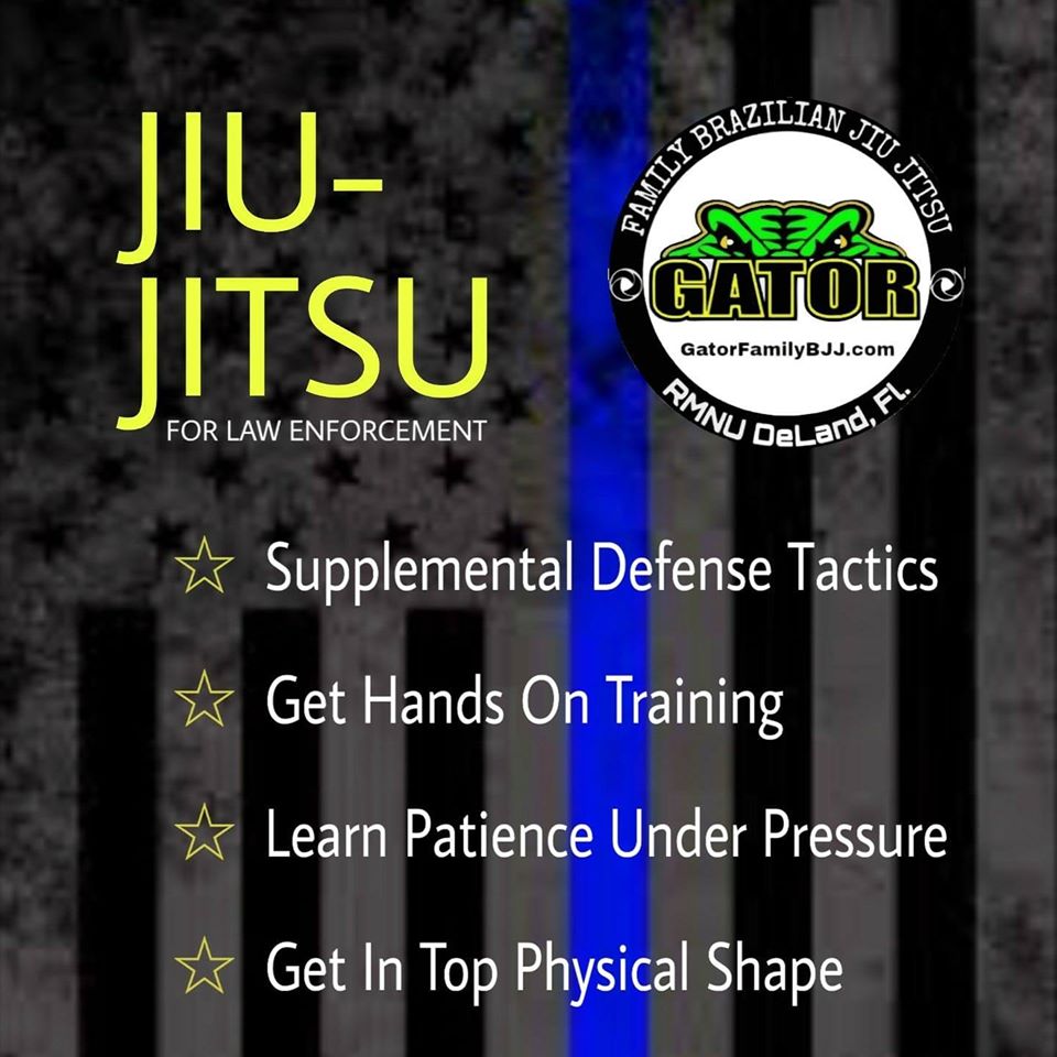 JiuJitsu For Law Enforcement Gator Family Brazilian JiuJitsu