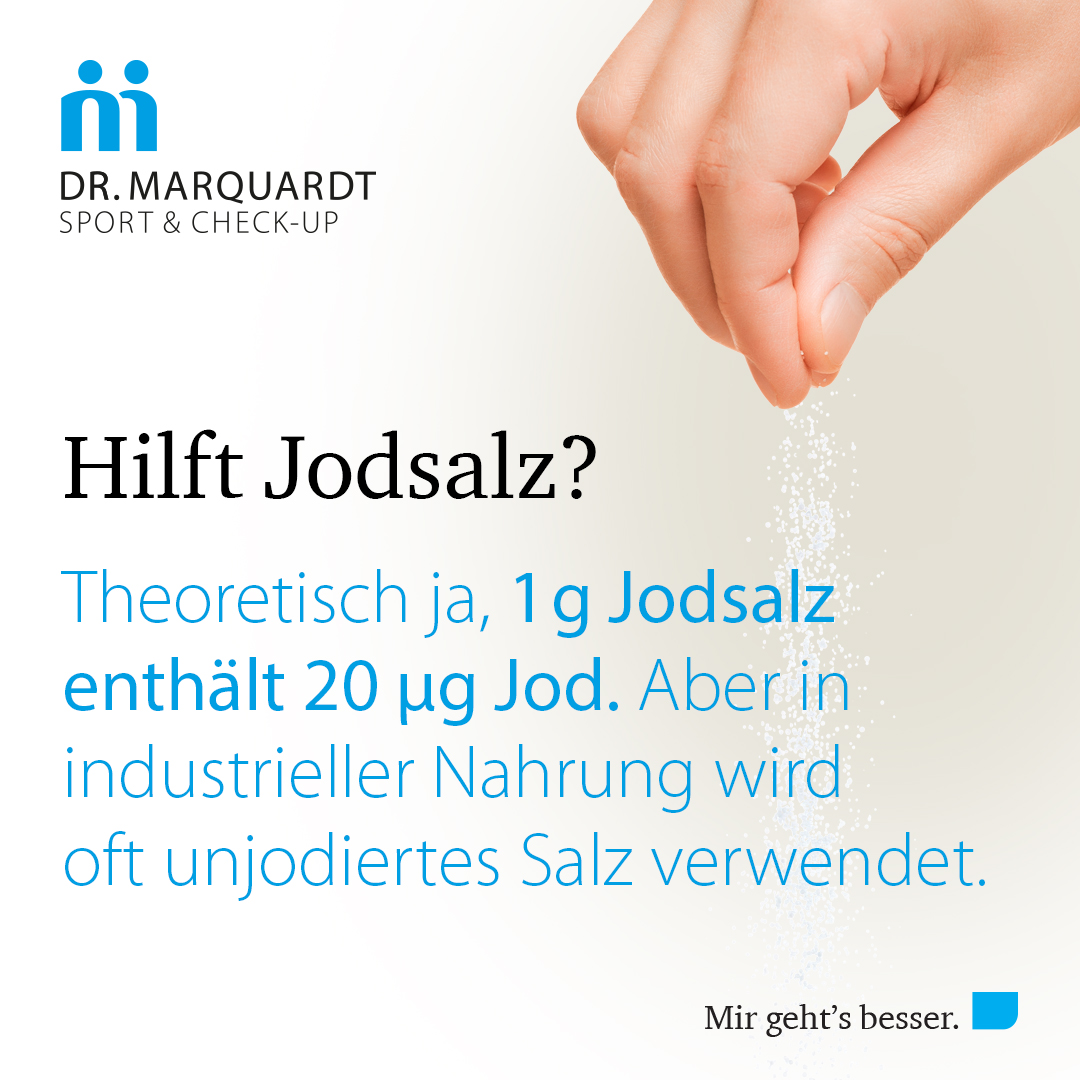 Dr. Matthias Marquardt – Vitalarzt, Mikronährstoff-Experte, Eisenzentrum: Hilft Jodsalz bei Jodmangel?