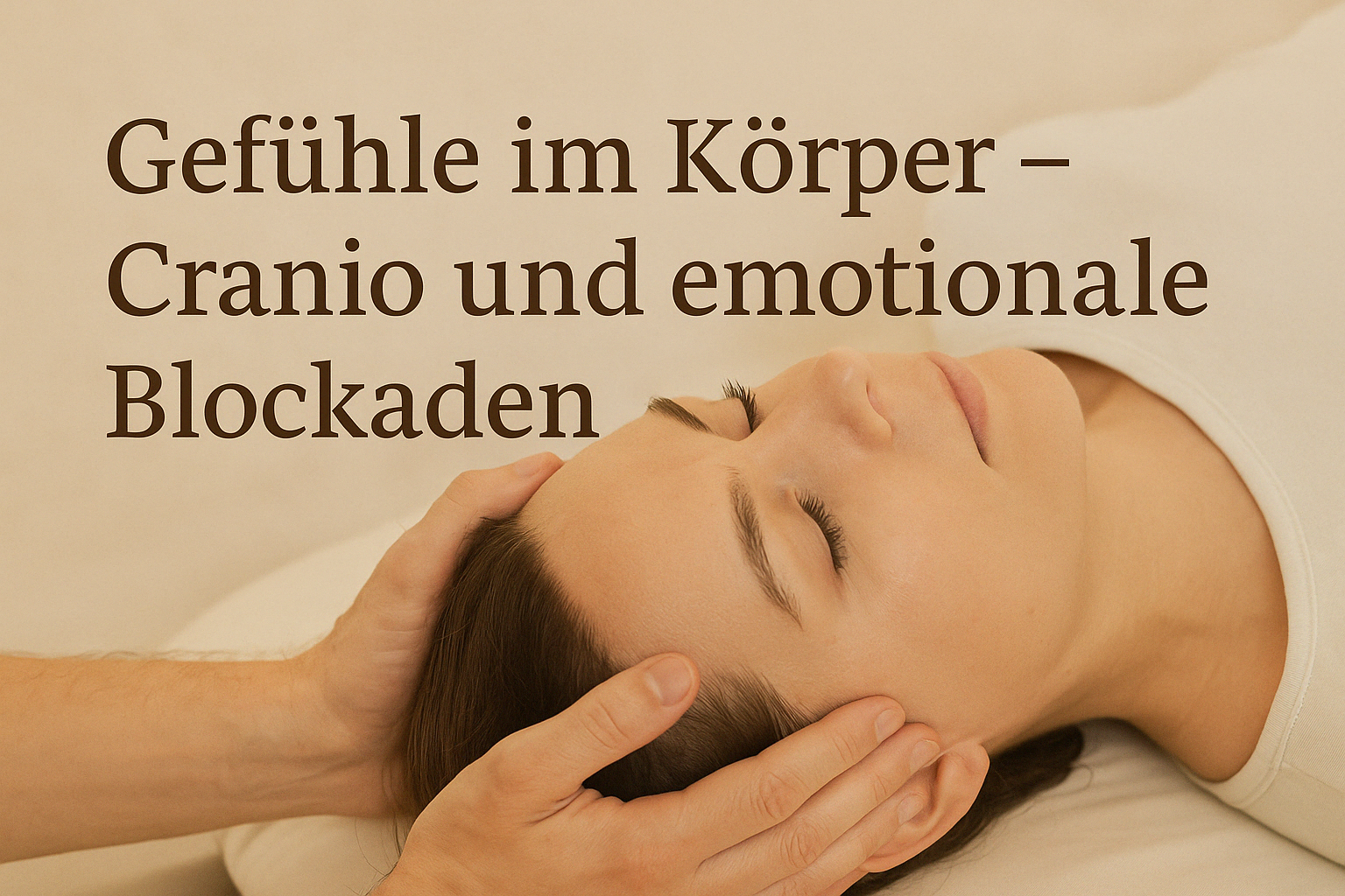 Gefühle im Körper – Cranio und emotionale Blockaden
