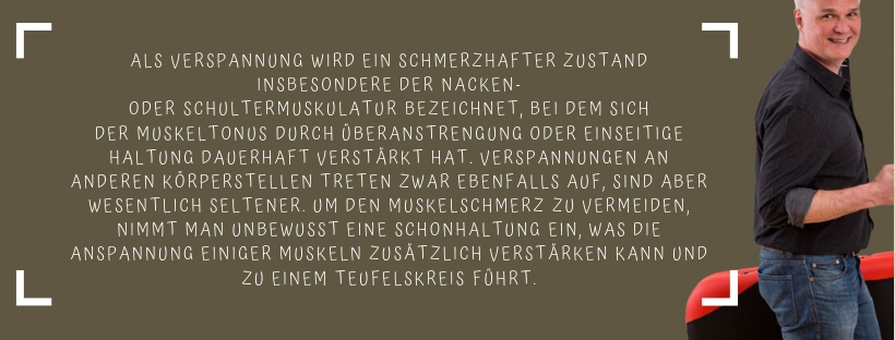 Definition Verspannung. Cranio Sacral Therapie Robert Schultes