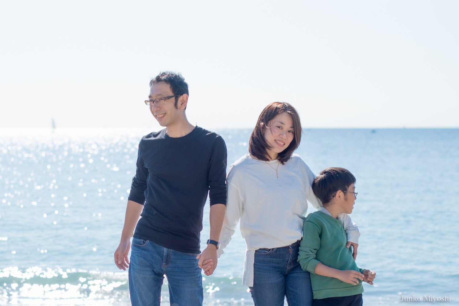 家族と夫婦と子ども写真