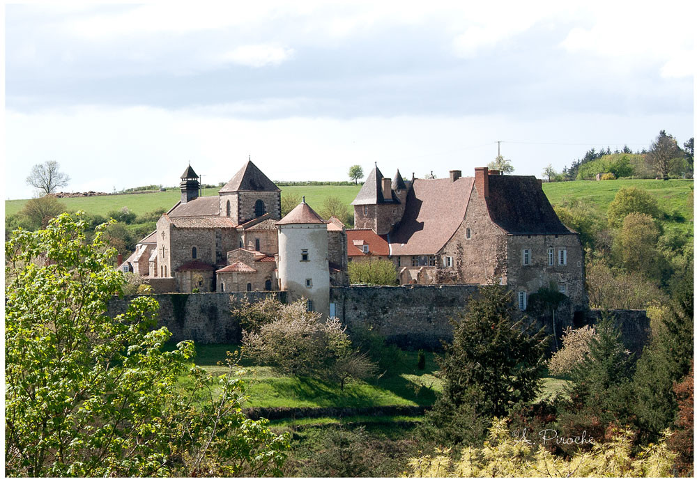 Abbaye de Chantelle - Toile 35x22