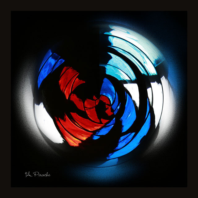 Vitrail - Toile 40x40
