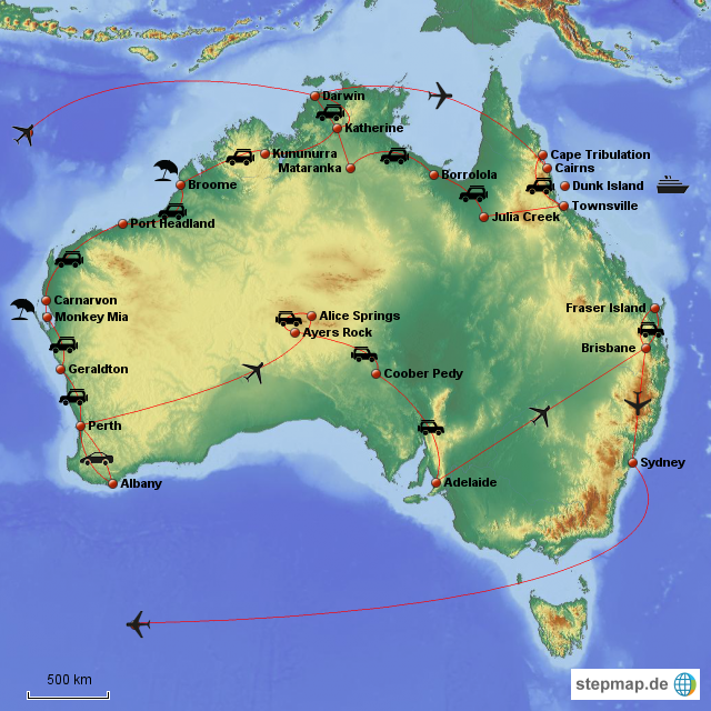 Australienreise 1997