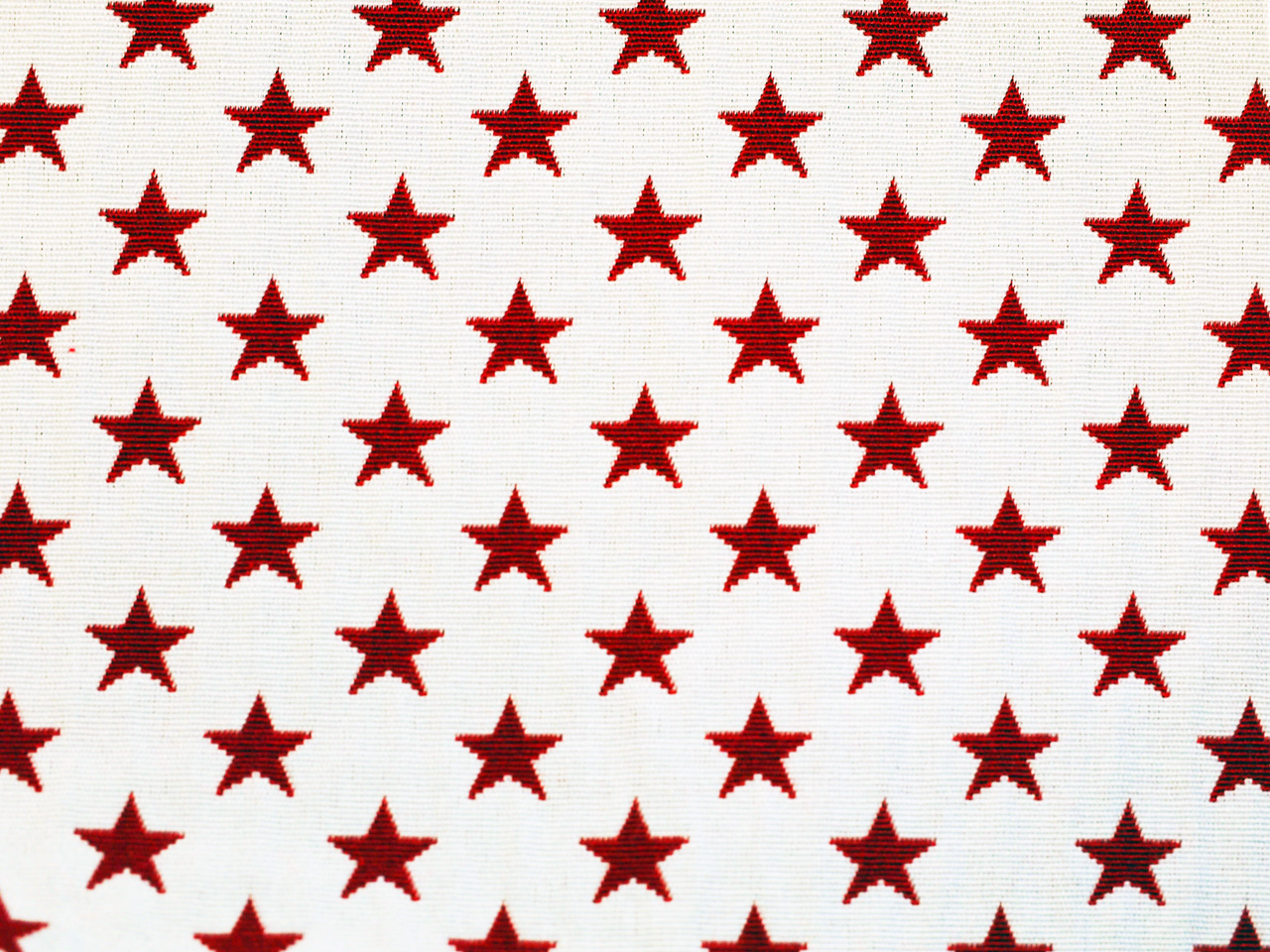 Sterne, rot auf weiß, Stoff Rückseite, Leckerlibeutel, Perlen vor die Hunde