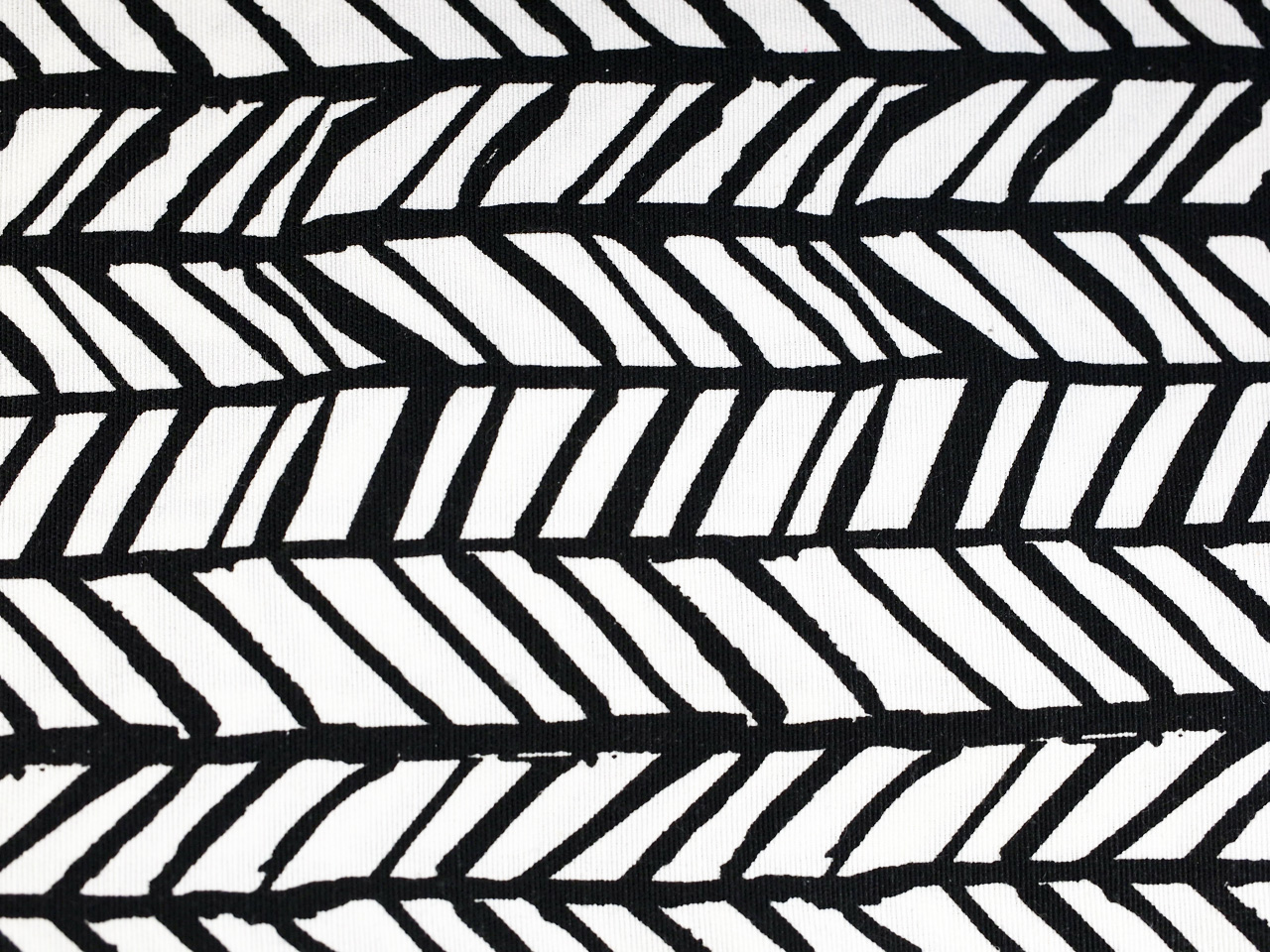 Fischgräte, schwarze auf weiß, Stoff Rückseite, Leckerlibeutel, Perlen vor die Hunde