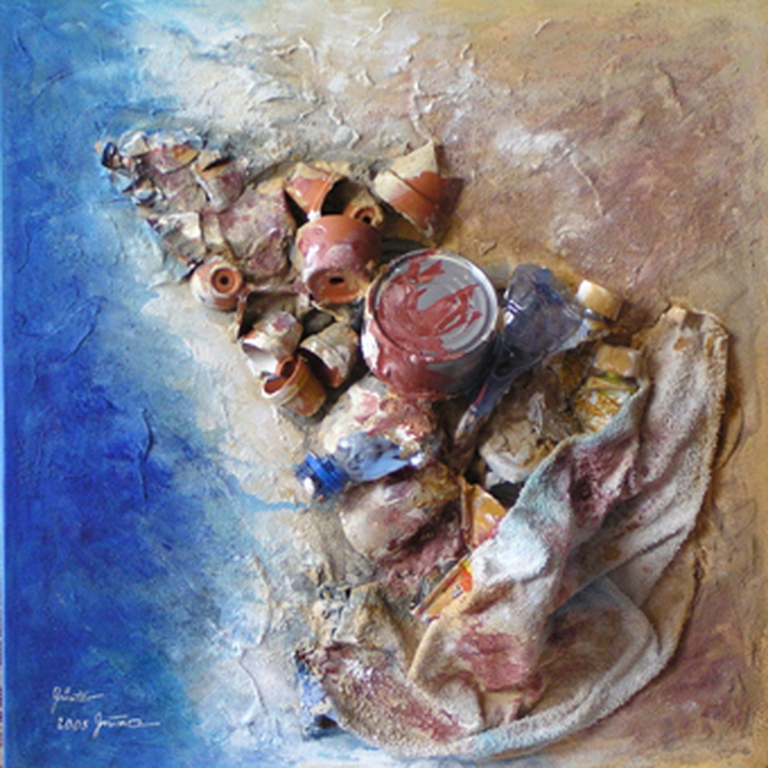 Strandgut, Montage, 50x50