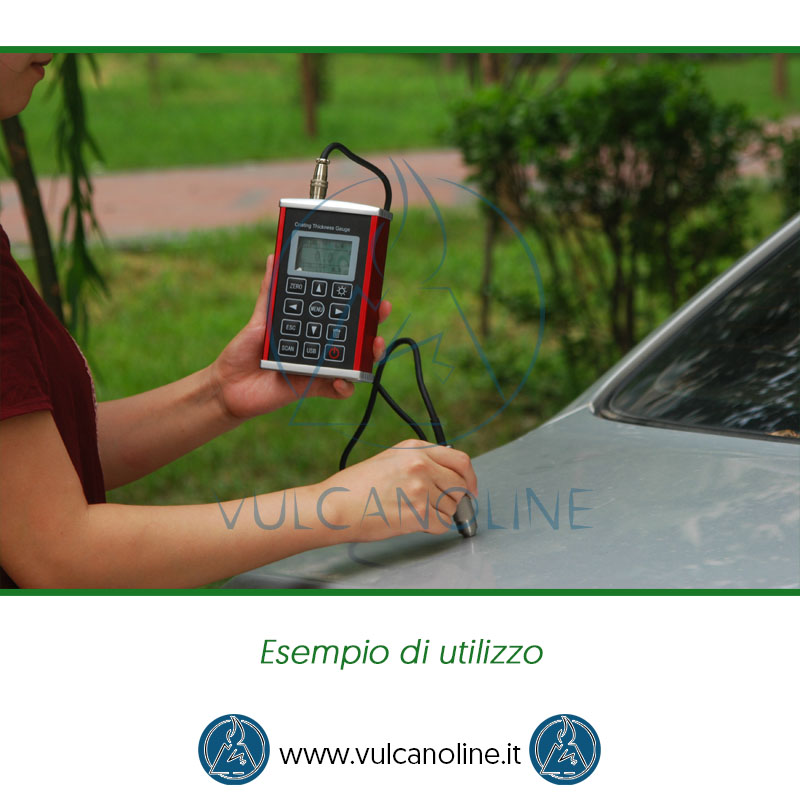 Esempio di utilizzo spessimetro per verniciatura