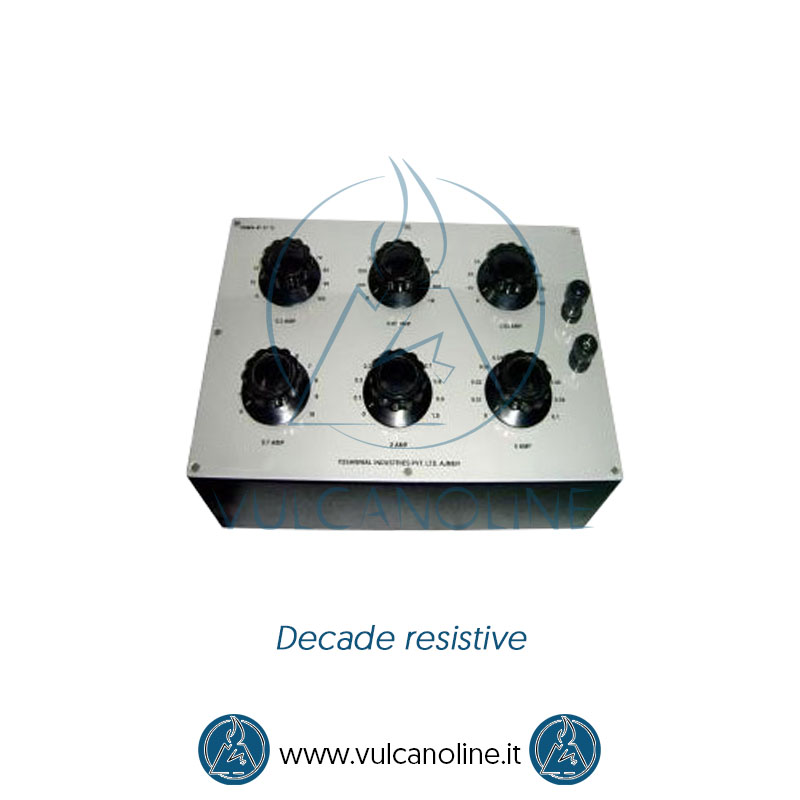 Taratura decade resistive