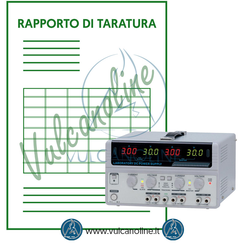Taratura alimentatore