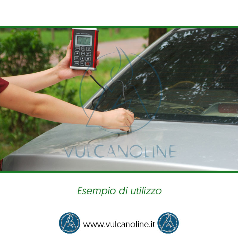 Esempio di utilizzo spessimetro per verniciatura