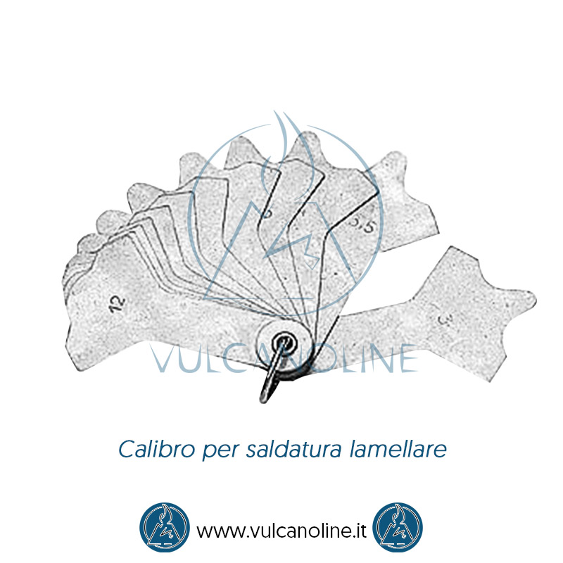 Calibro per saldature con lame