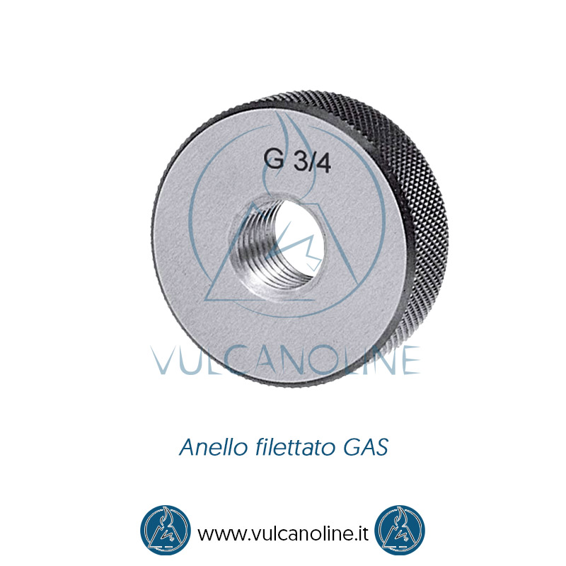 Taratura anello filettato conico npt e gas