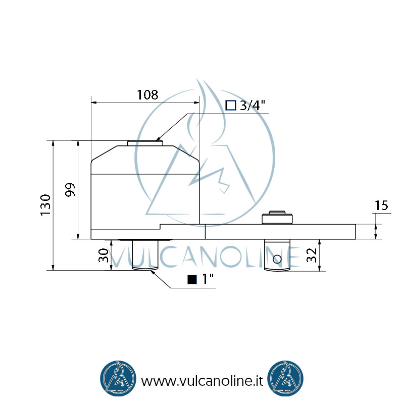 Dimensioni moltiplicatore di coppia
