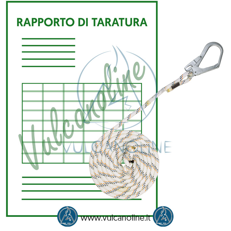 Taratura fune anticaduta