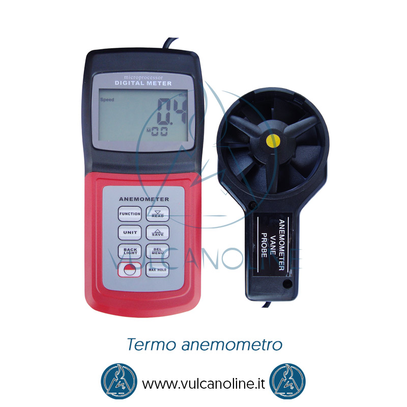 Taratura anemometro