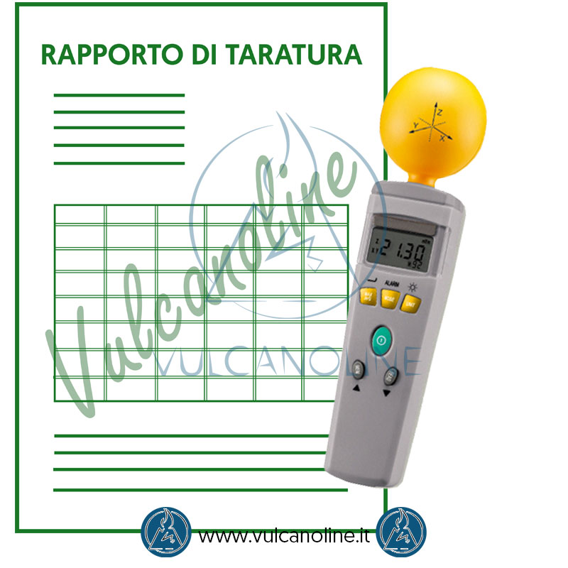 Taratura rilevatore di campi magnetici