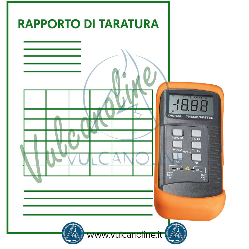 Taratura termometro con sonde