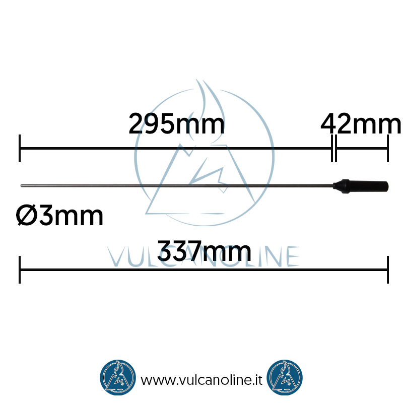 Dimensioni termocoppia k