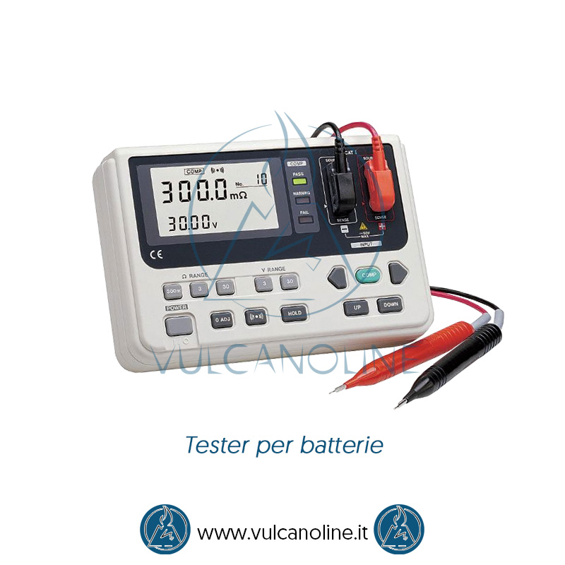 Taratura tester per batterie