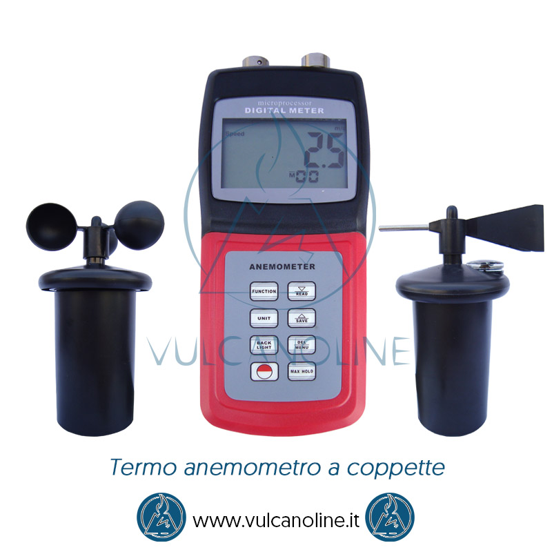 Taratura anemometro