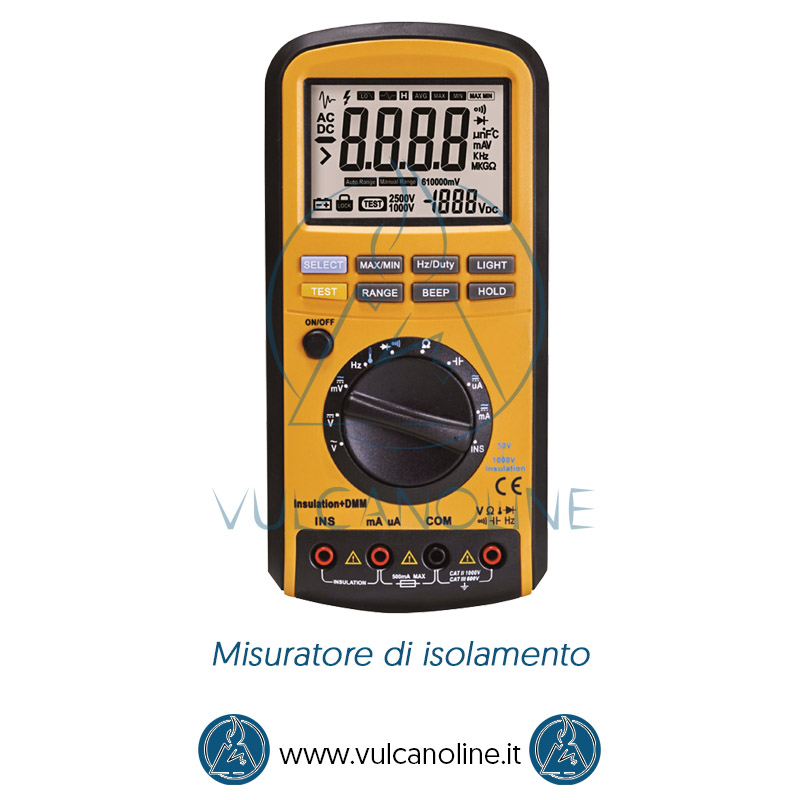 Taratura misuratore di isolamento