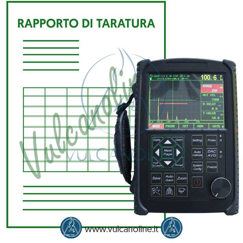 Taratura flaw detector