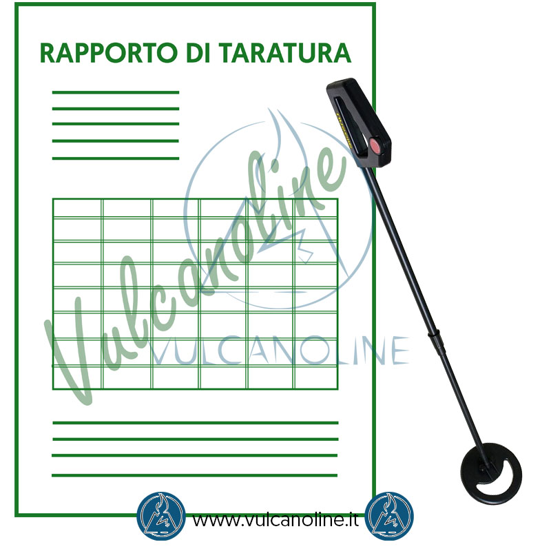 Taratura metal detector