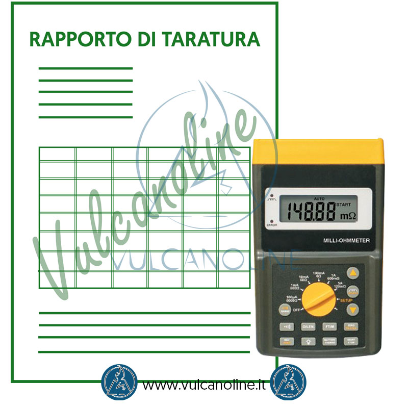 Taratura milliohmmetro