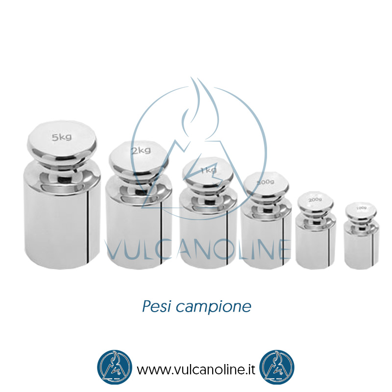 Taratura peso campione