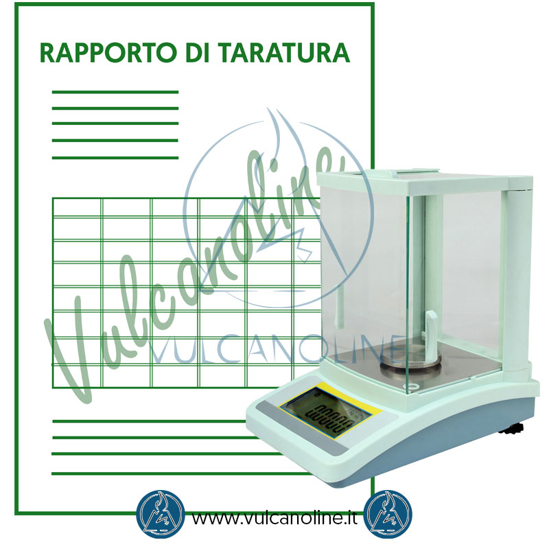 Taratura bilancia da laboratorio
