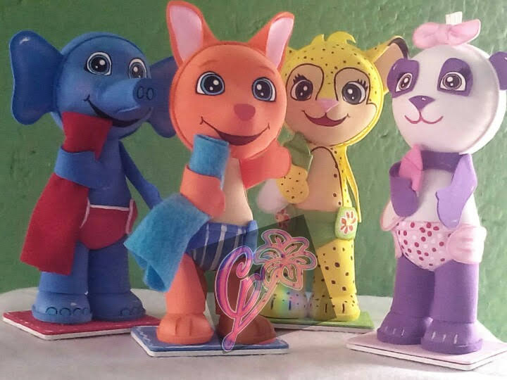 Fofuchos personajes chicos $50.°° cada uno  