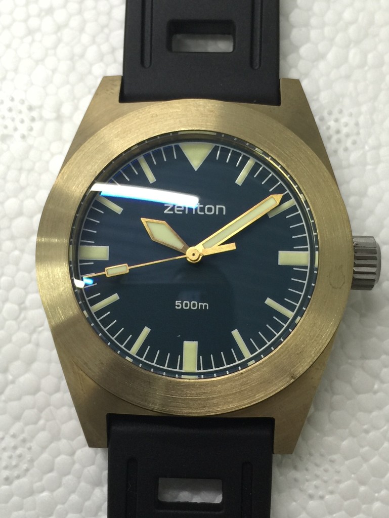 Brass zenton watches