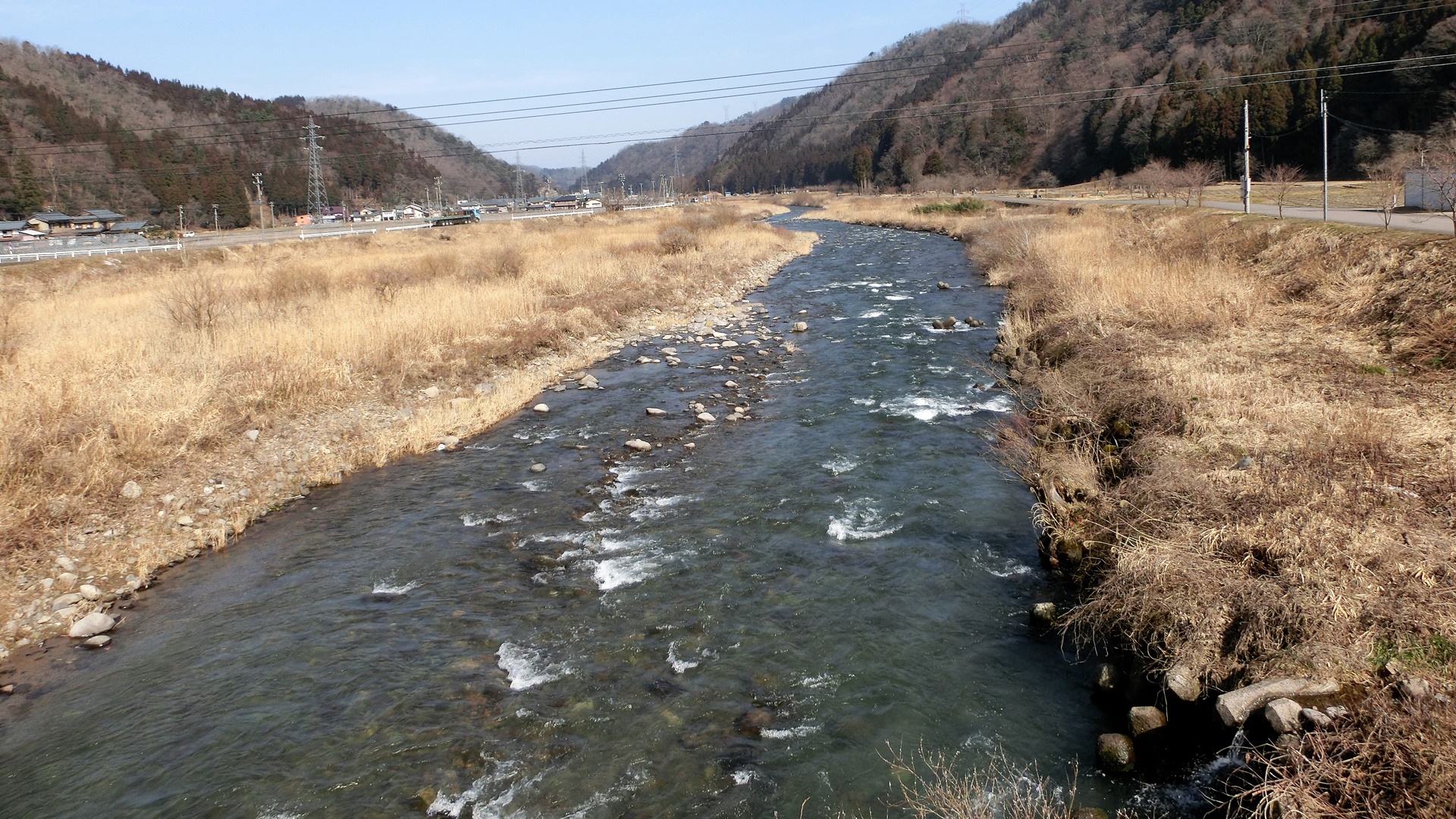 合波橋下流