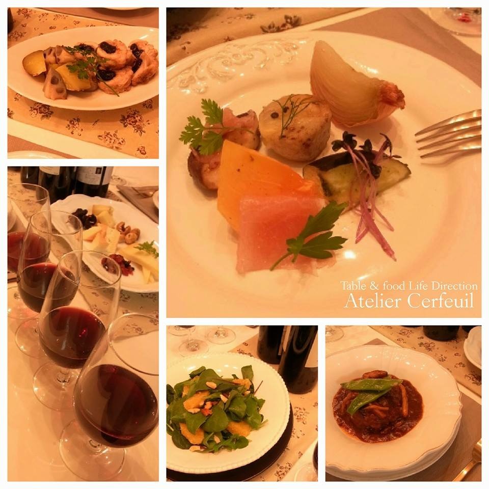 季節の野菜料理とワインのマリアージュ講座