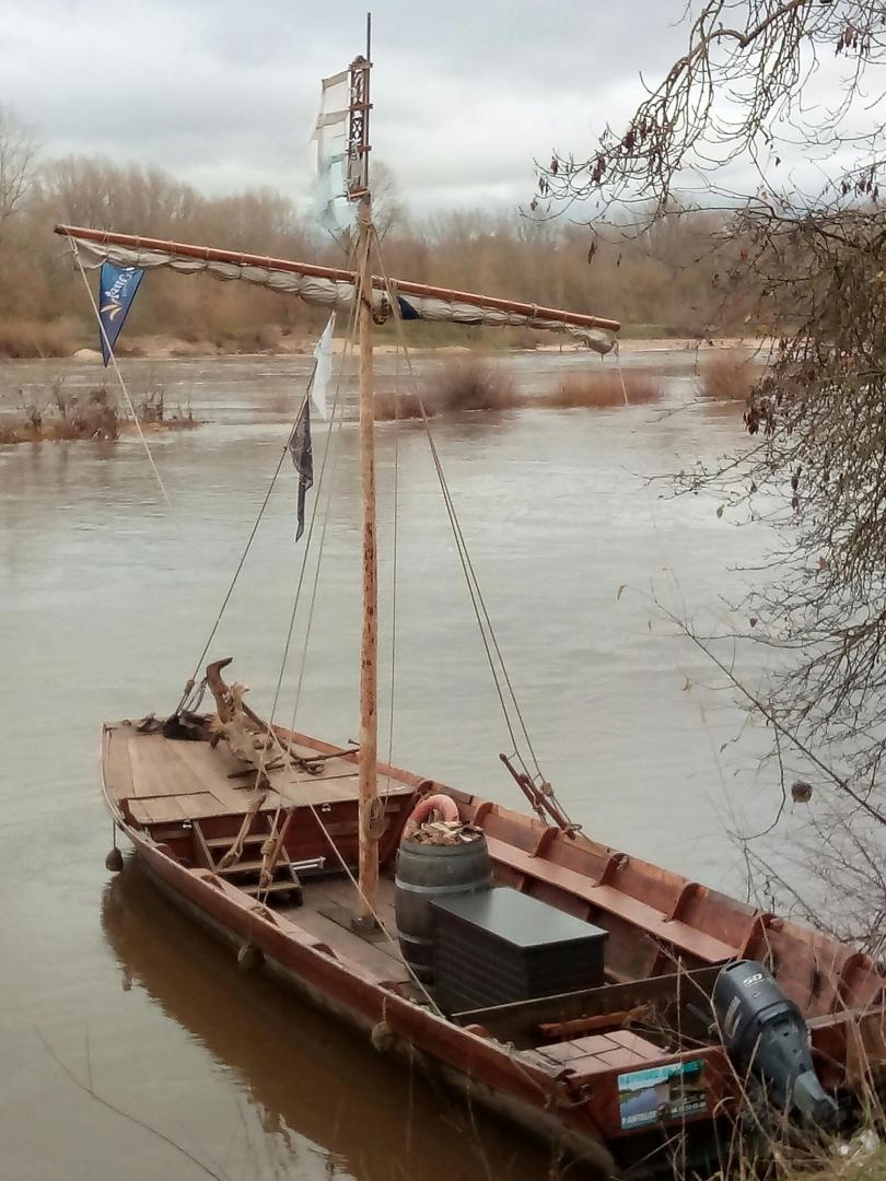 Passage de la Loire par les mariniers