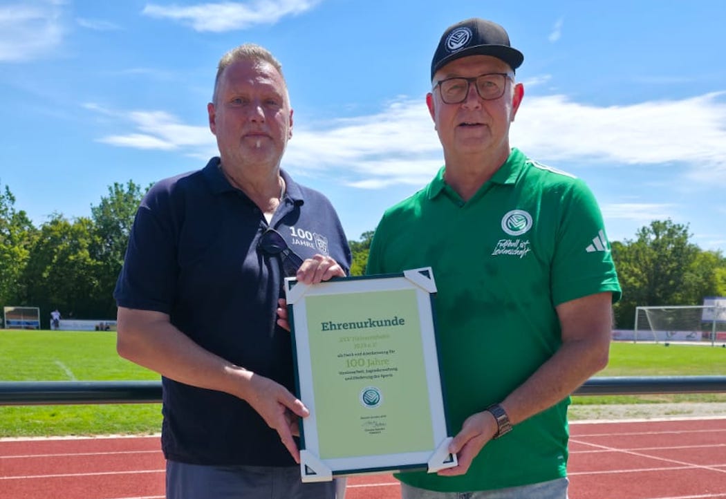 Anerkennung und Unterstützung vom Fußballkreis Bonn
