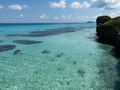 池間島・フナクスから見えた大神島(inner-wish撮影)
