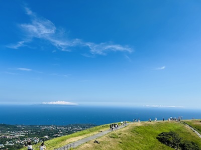 大室山・山頂遊歩道(inner-wish撮影)