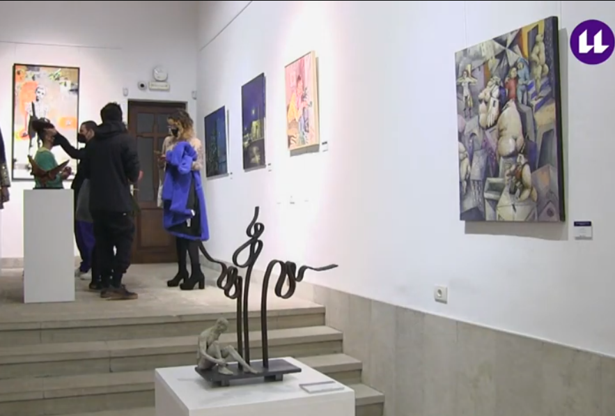 PILUCA HERRERO PLATAS EXPONE EN LA LAGUNA