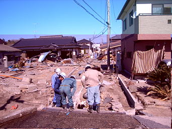 東日本大震災の水道施設の復旧 