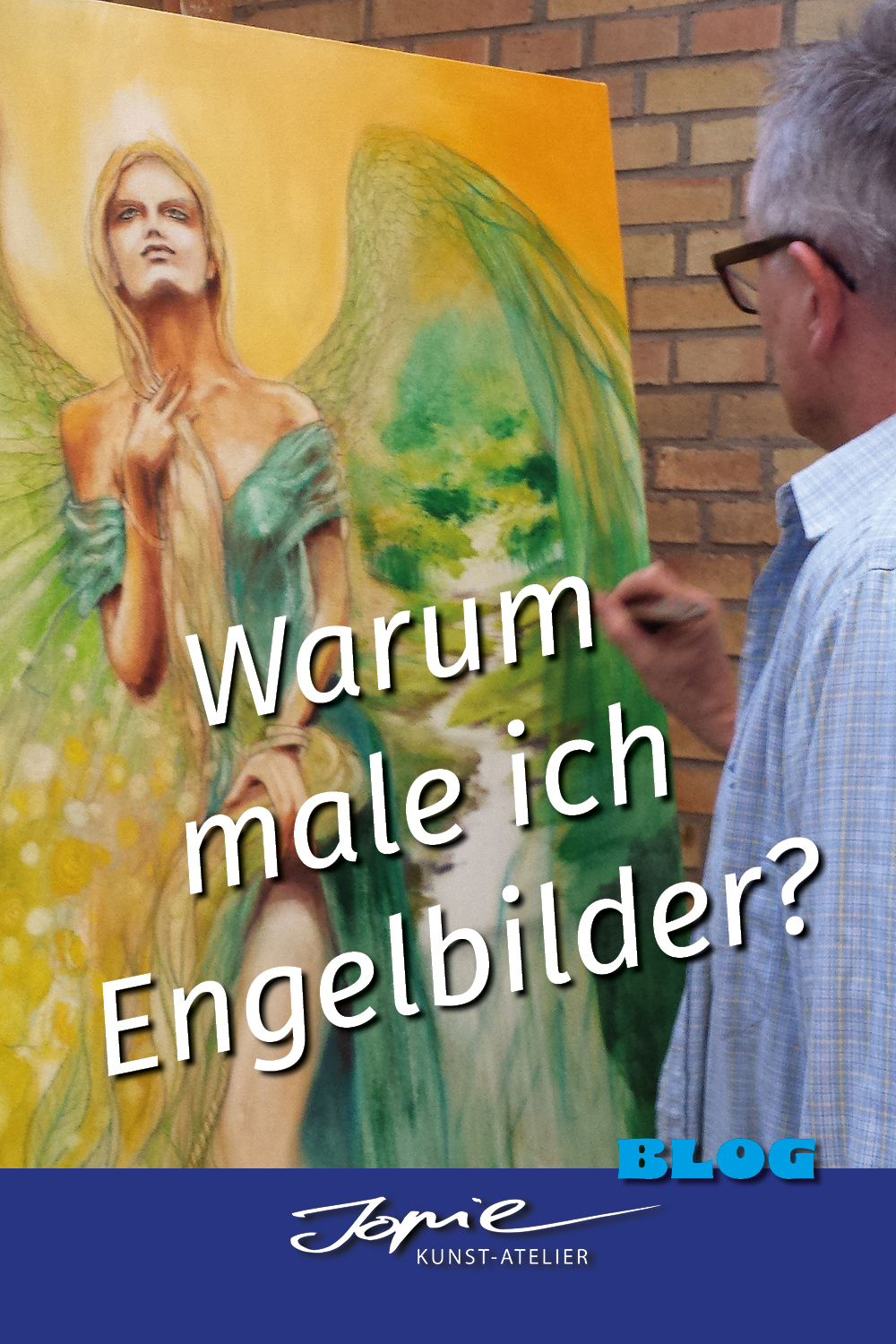 Warum male ich Engelbilder?