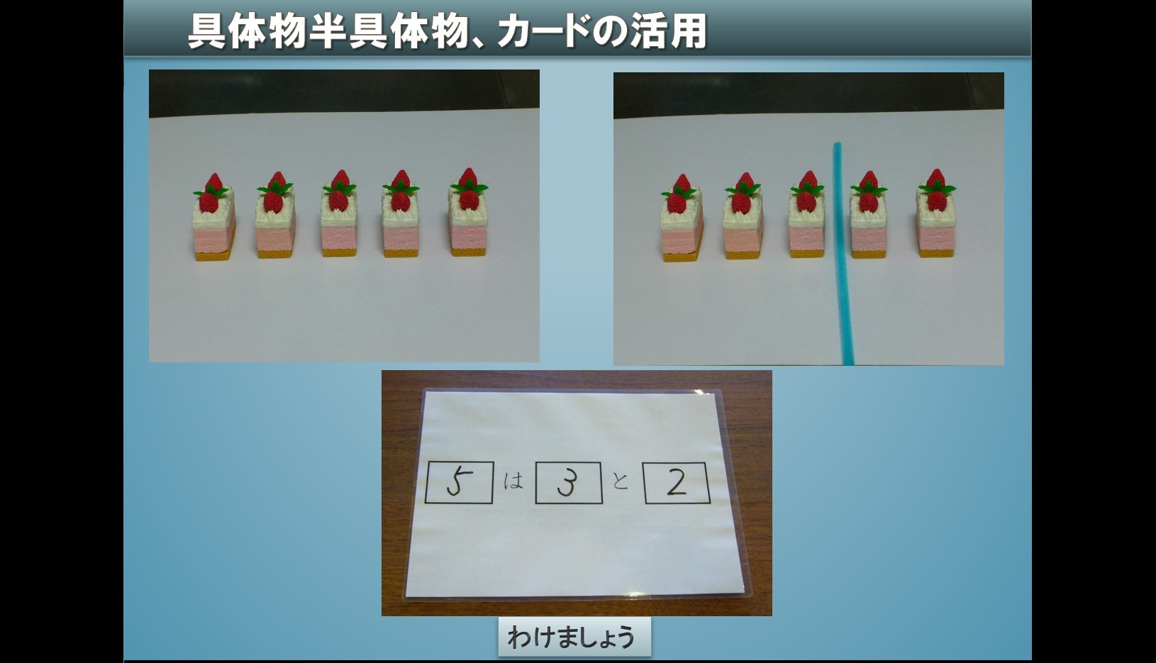 研修会で紹介した教材のスライドを順次公開しています はる先生のさんすう教室 Ld 算数障害の子どものための動画授業