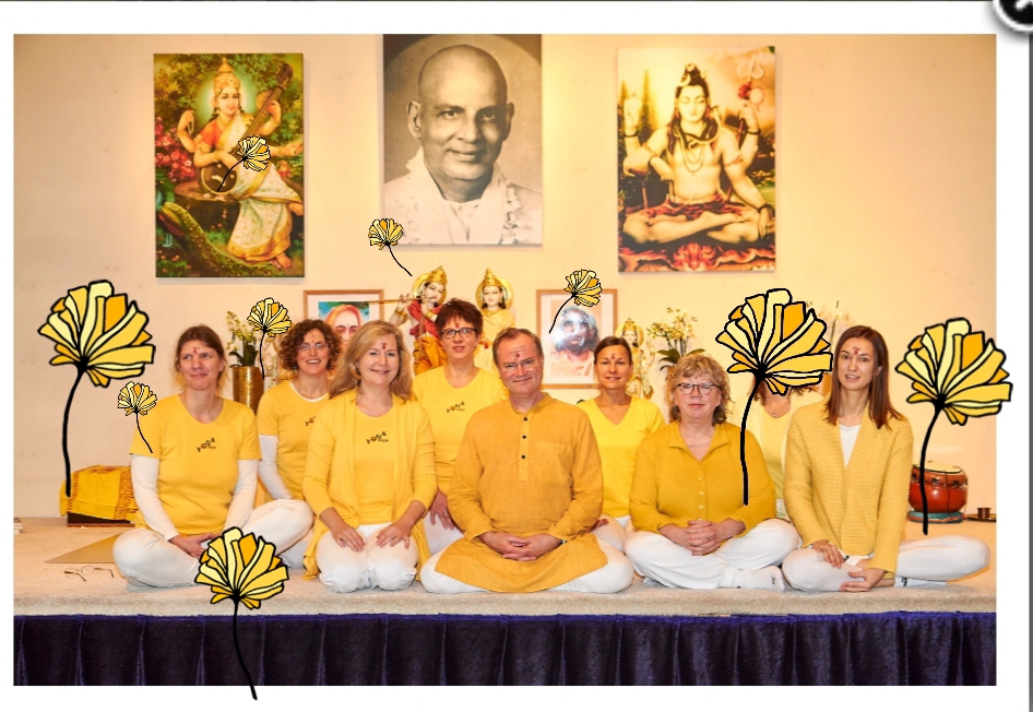 Meine Ausbildungsgruppe von Yoga Vidya Nordhorn, in Bad Meinberg mit Petra Stahnke und Sukadev!!