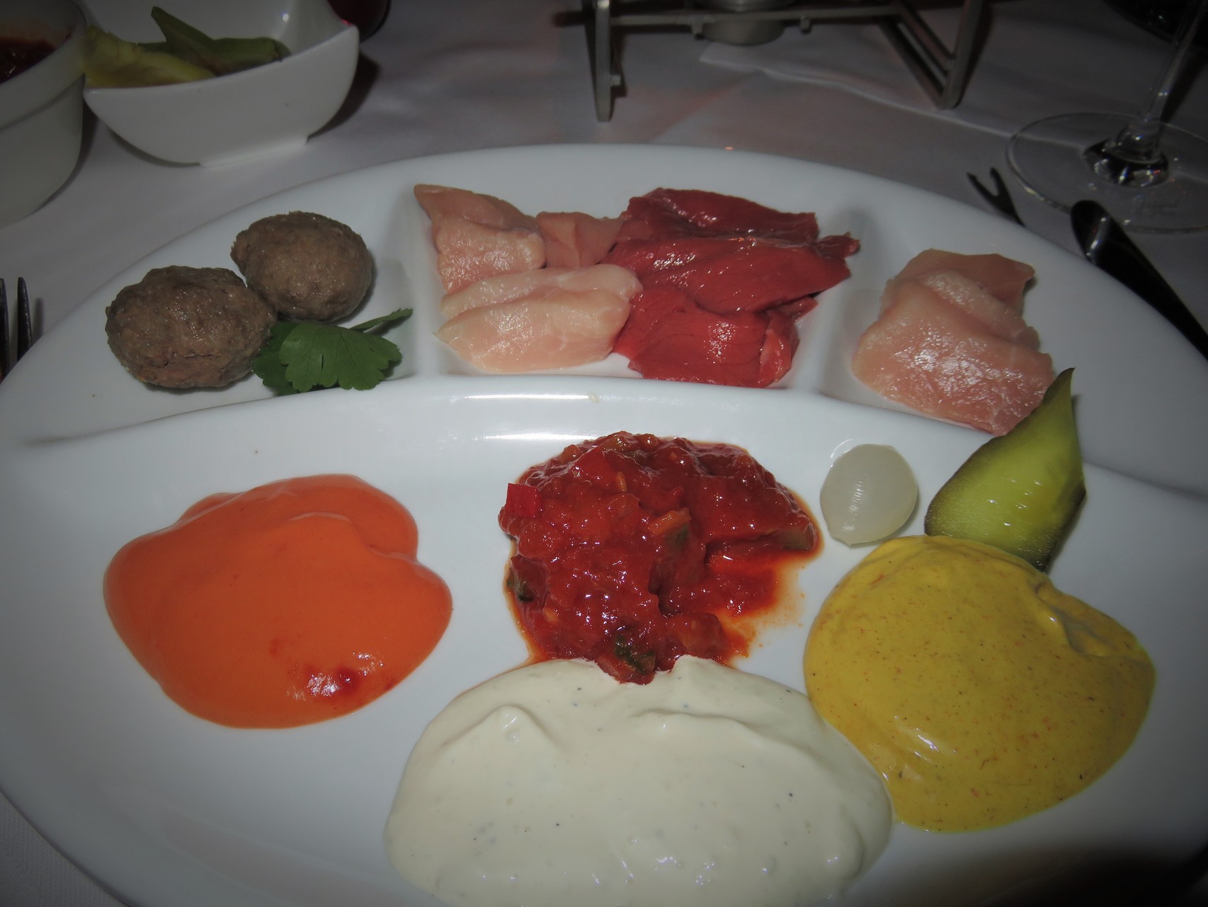 s Fondue Chinoise isch sooooo fein gsi