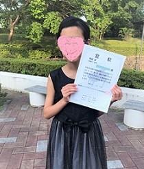 Sちゃん、卒業式のピアノ演奏 がんばってね！