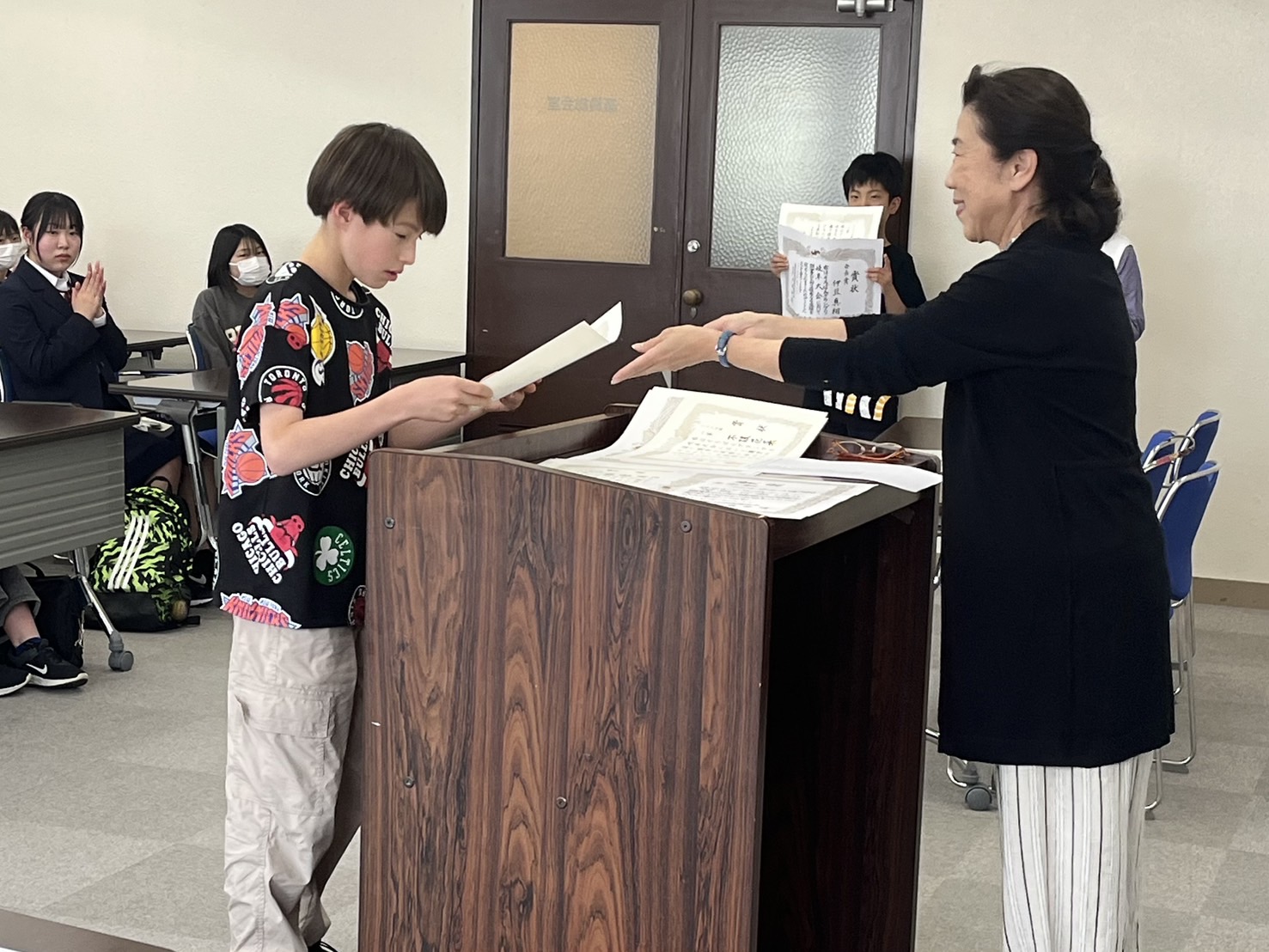 ジュニア部門２位：ミドルトン英澄