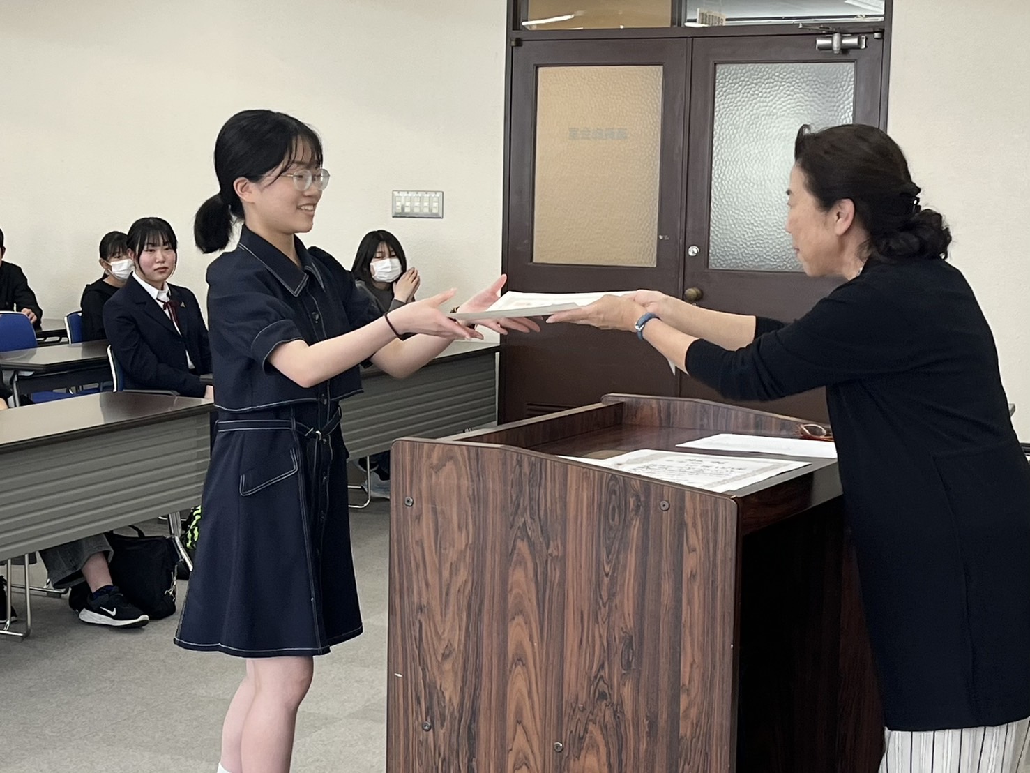 シニア部門１位：不破花菜