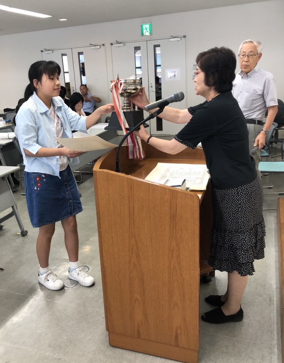 中学生の部・個人総合競技表彰