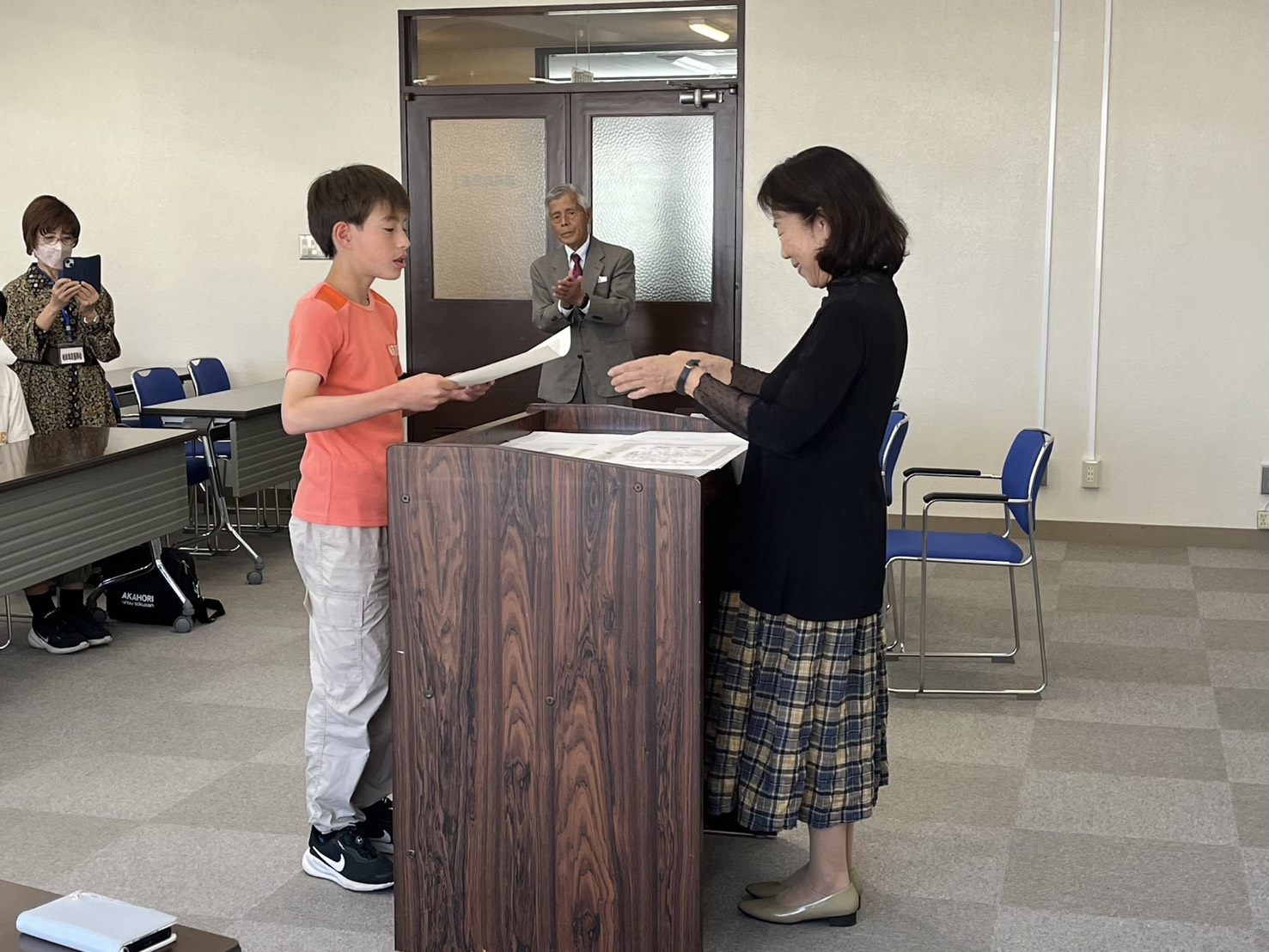 表彰：ジュニア１位